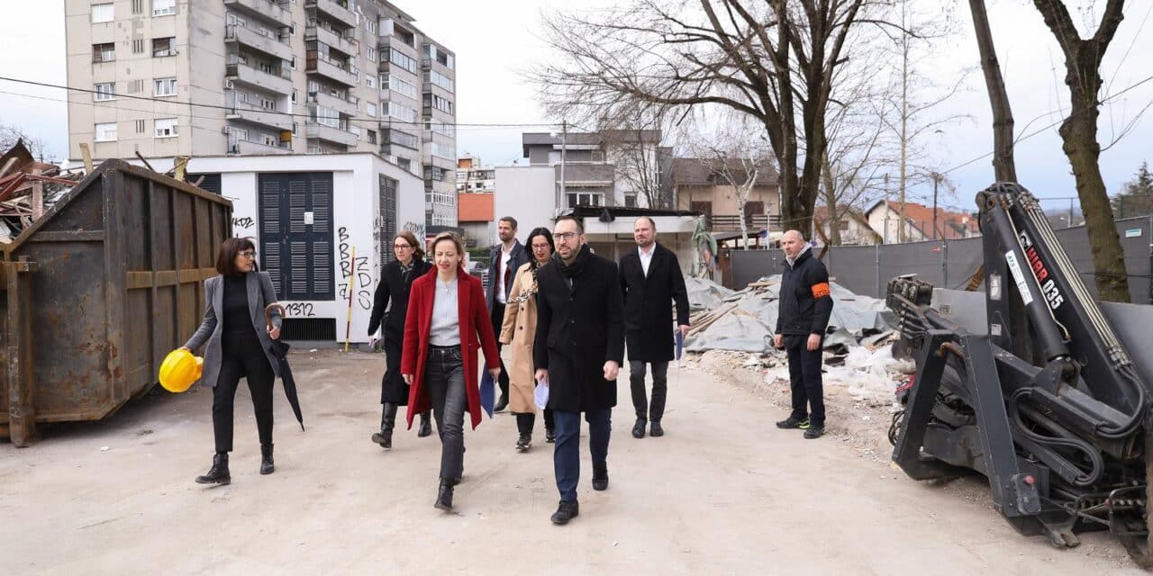 Zagreb: Gradonačelnik Tomašević obišao gradilište tržnice Vrapče