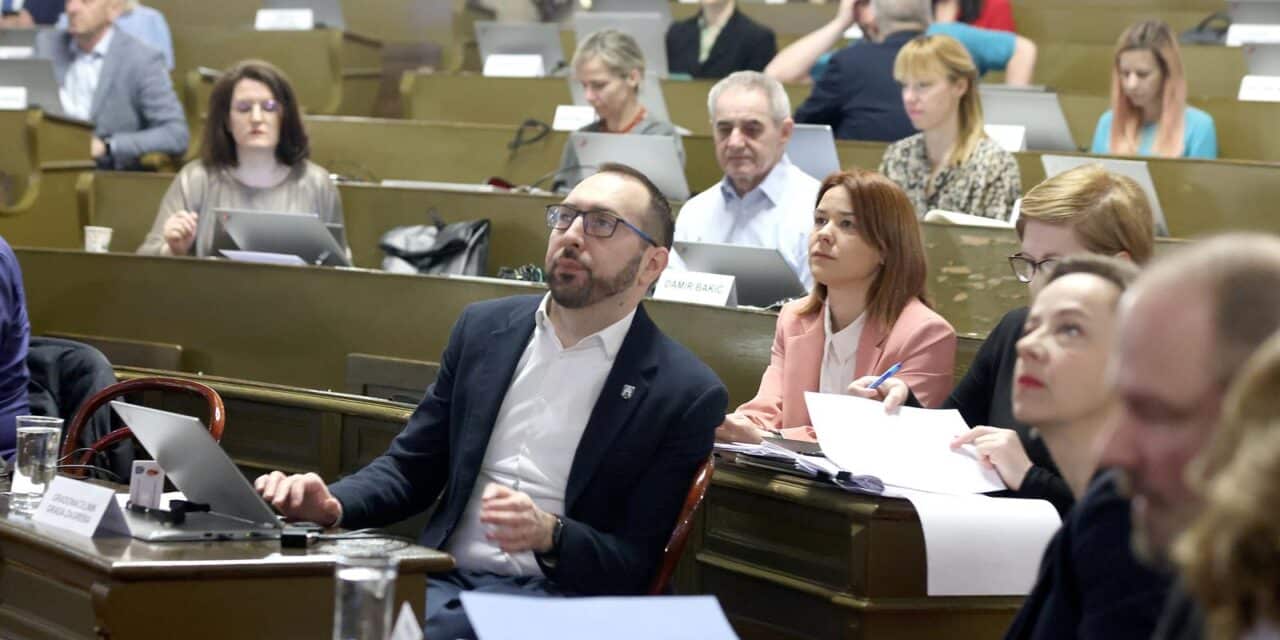 Zagreb: Počela 32. sjednica Gradske skupštine Grada Zagreba