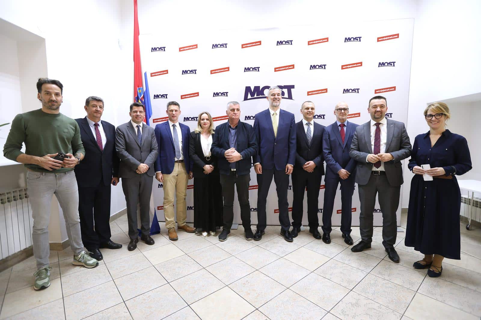 Zagreb: Most predstavio nositelje lista
