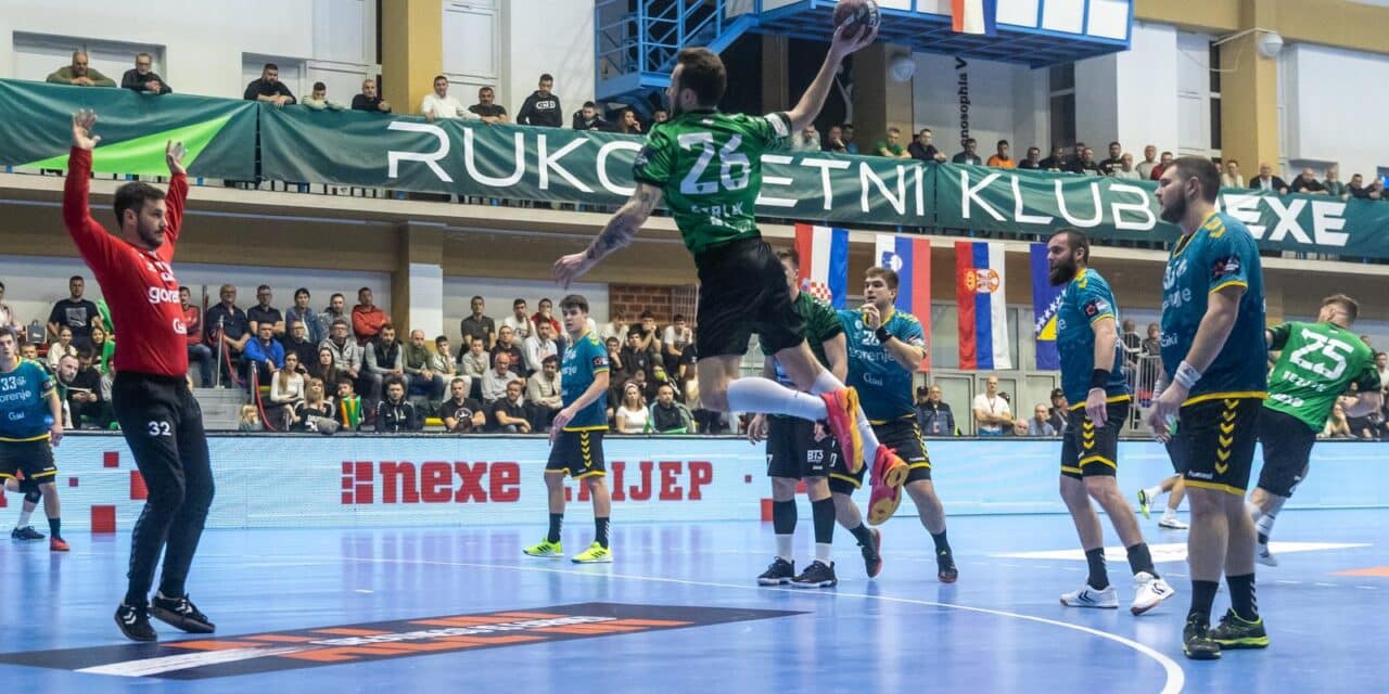 Našice: 3. kolo EHF Euro Lige, RK Nexe – RK Gorenje Velenje