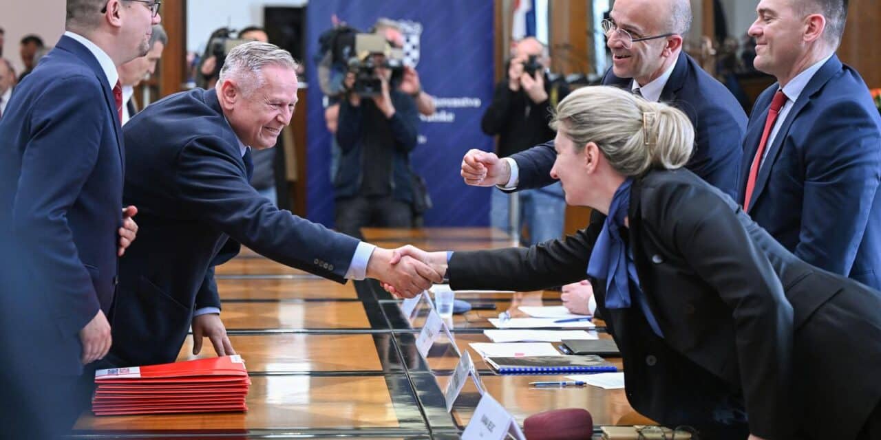 Zagreb: Socijaldemokrati predali listu DIP-u