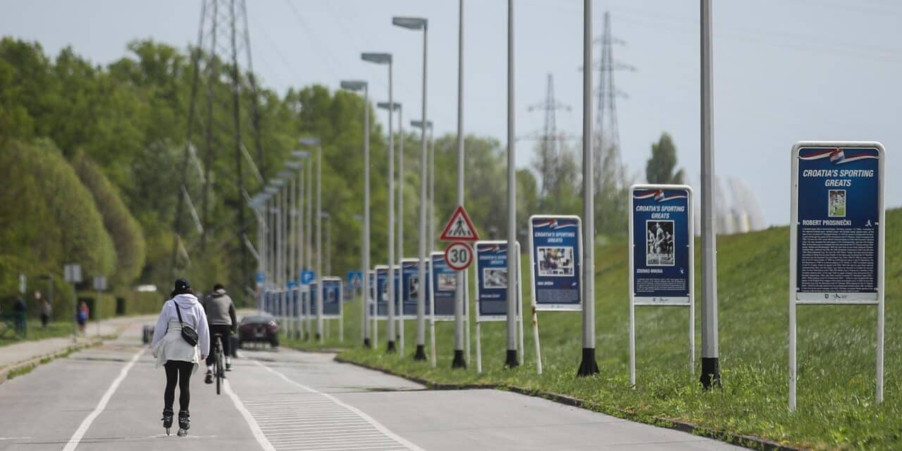 Zagreb: Sunčan dan uz jezero Jarun