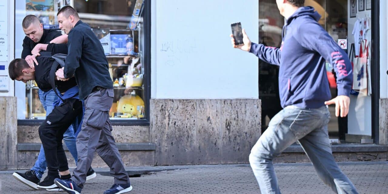 Zagreb: Policija lovila mladića po trgu