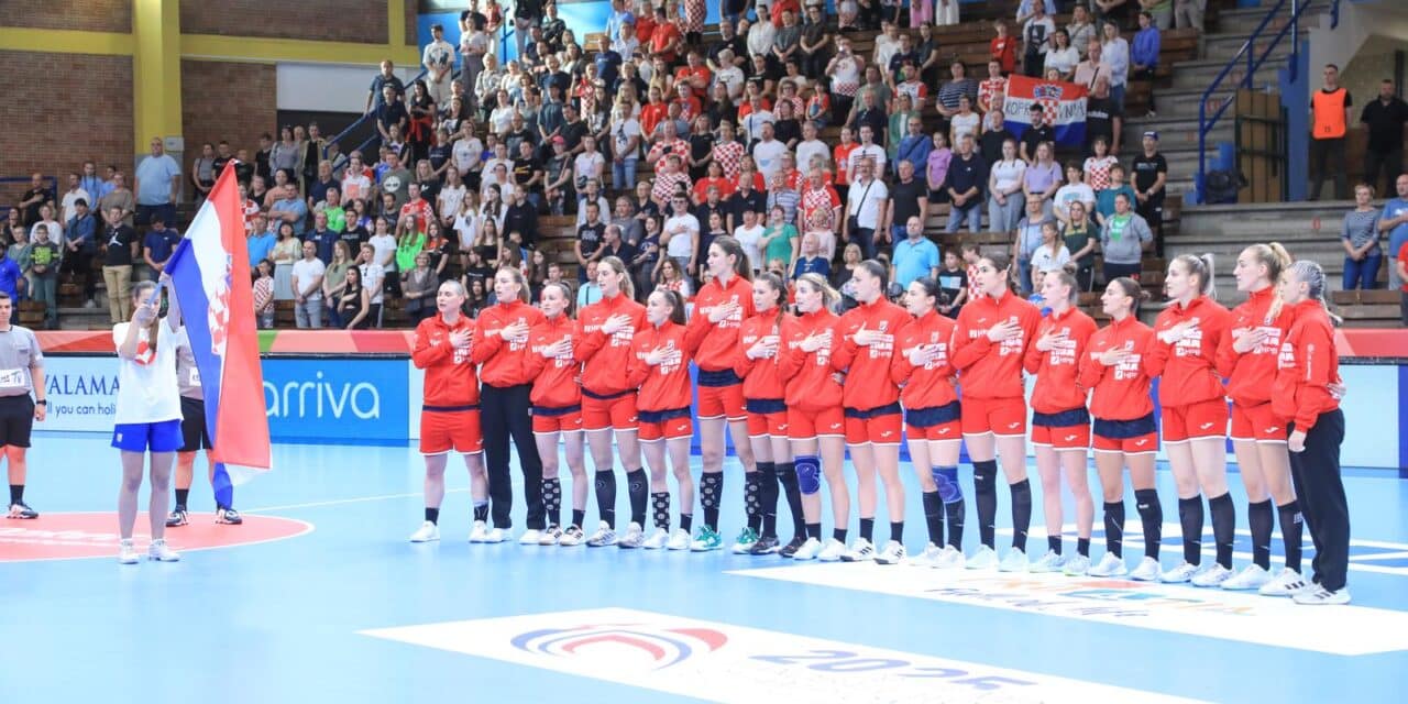 Zagreb: Kvalifikacije za ženski EHF Euro 2024, Hrvatska – Crna Gora