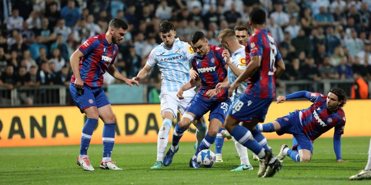 Rijeka: HNK Rijeka i HNK Hajduk u utakmici 29. kola Prve HNL