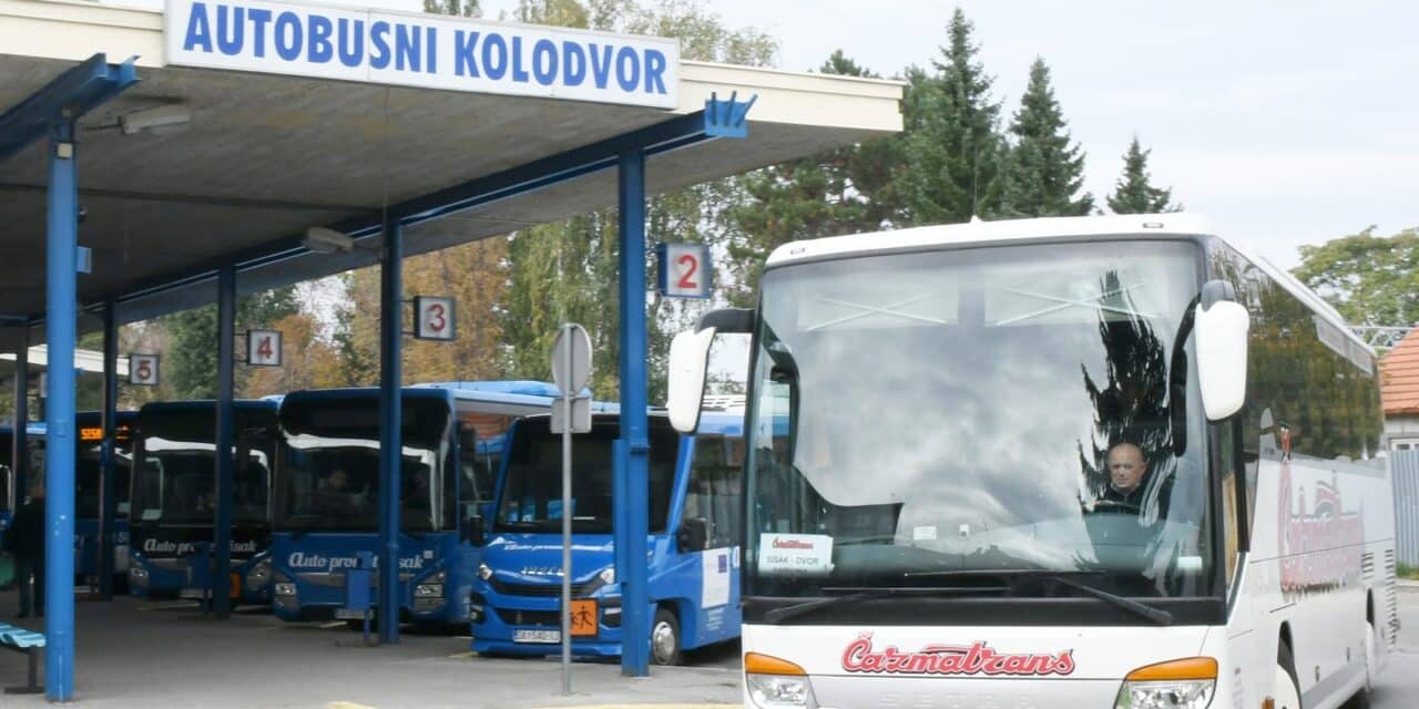 Autobusni kolodvor u Sisku