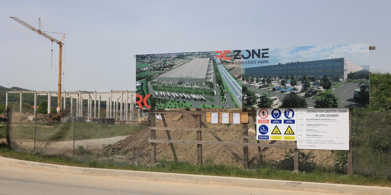 Samobor: Polaganje kamena temeljaca za logistički centar RC Zone Samobor Logistic Park