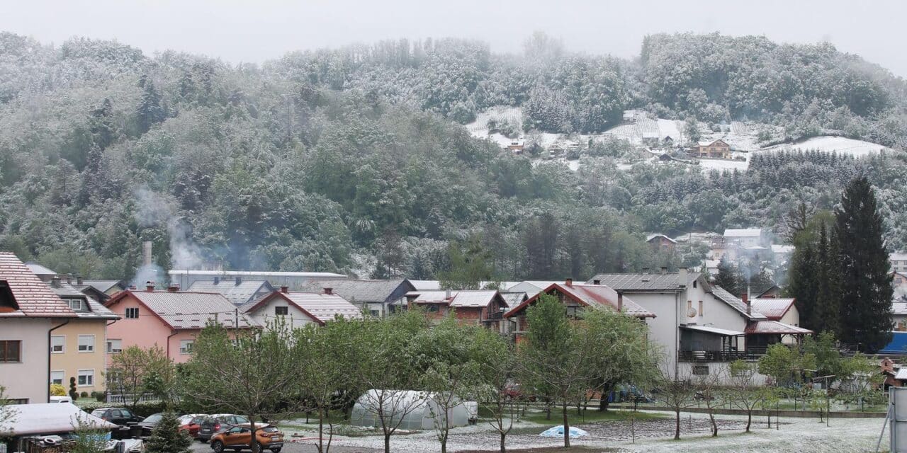 Snijeg zabijelio Krapinsko-zagorsku županiju