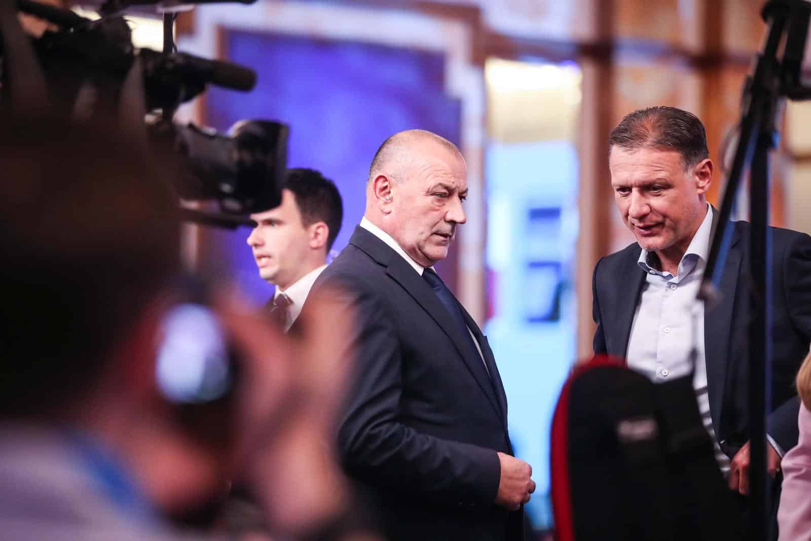 Zagreb: Do?ek izbornih rezultata u sto�eru HDZ-a i partnera