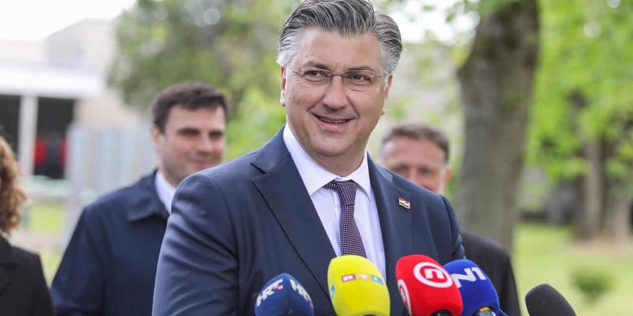 Jasenovac: Andrej Plenković dao izjavu medijima