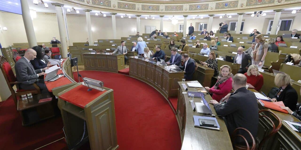 Zagreb: Pocela 33. sjednica Gradske skupstine