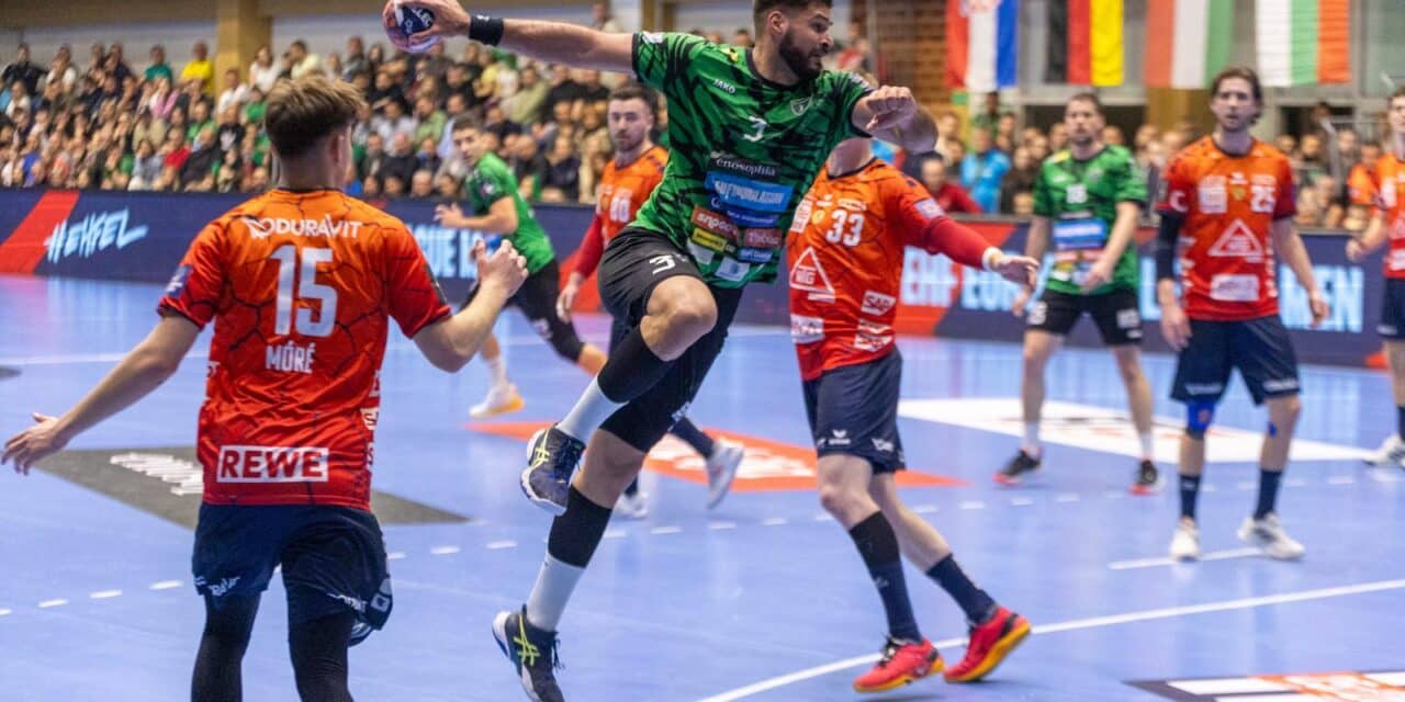 Našice: Rukometaši Nexea poraženi u prvom susretu doigravanja Europske lige od njemačkog RN Loewena 19:24
