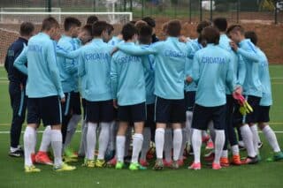 Medulin: Pripreme nogometne reprezentacije do 17 godina za Euro U-17 u Hrvatskoj