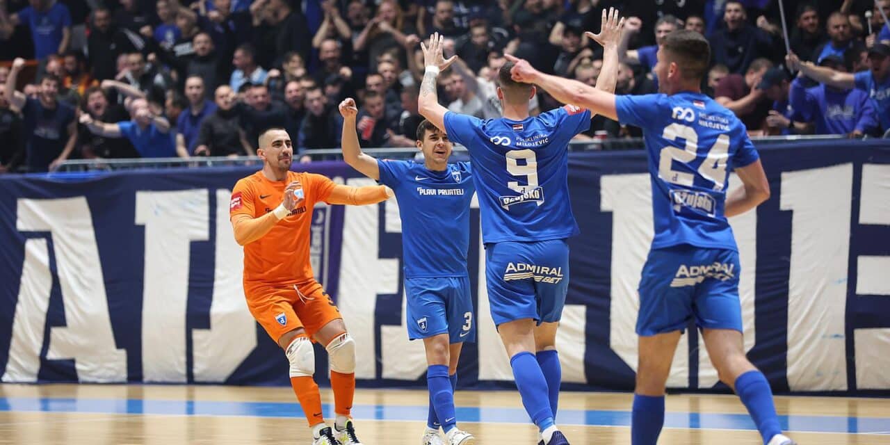 Zagreb: 3. utakmica polufinala HMNL: Futsal Dinamo – Futsal Pula