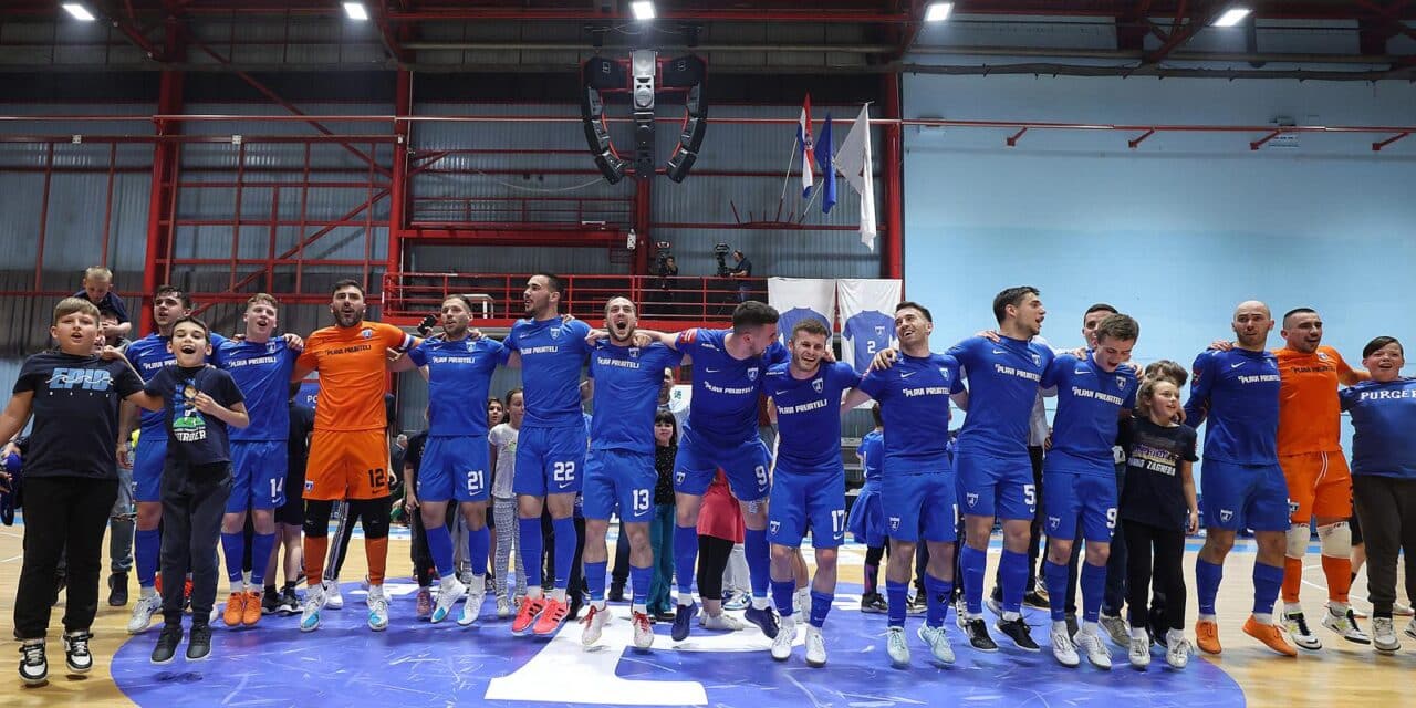 Zagreb: 1. HMNL, polufinale, četvrta utakmica, MNK Futsal Dinamo – MNK Stanoinvest Futsal Pula