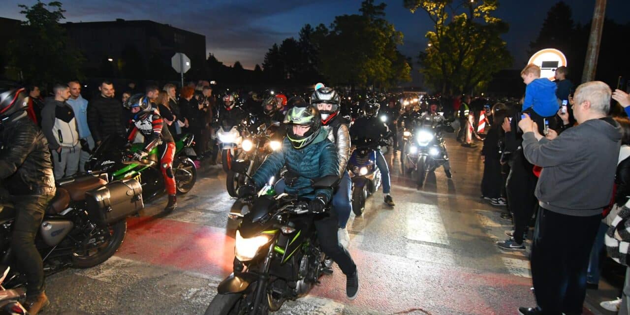 Bjelovar: Više od 1200 motorista obilježili Praznik rada održavanjem tradicionalne Budnice
