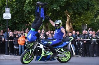 Bjelovar: Akrobatski moto stunt show Dejana Špoljara