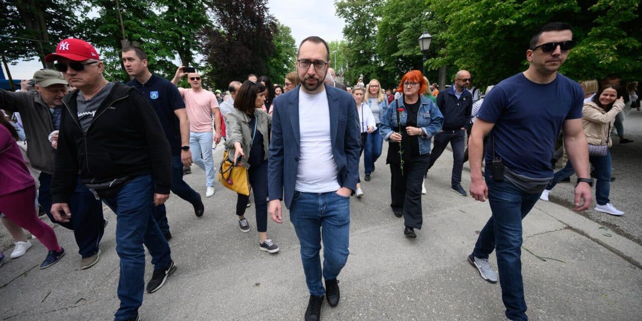 Zagreb: Tomislav Tomašević došao u Maksimir na proslavu Međunarodnog praznika rada