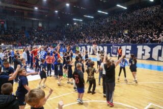 Zagreb: Futsal Dinamo nakon produžetaka pobijedio Olmissum u prvoj utakmici finala