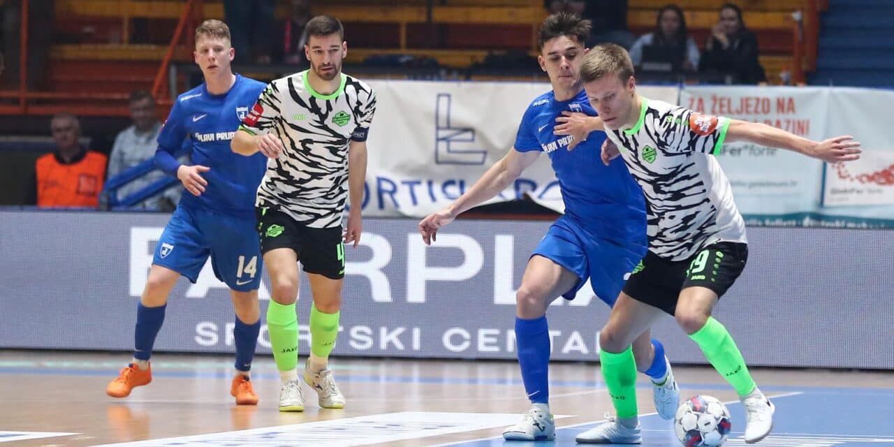 Zagreb: Prva utakmica finala HMNL-a, Futsal Dinamo – Olmissum