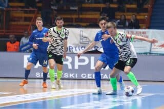 Zagreb: Prva utakmica finala HMNL-a, Futsal Dinamo – Olmissum