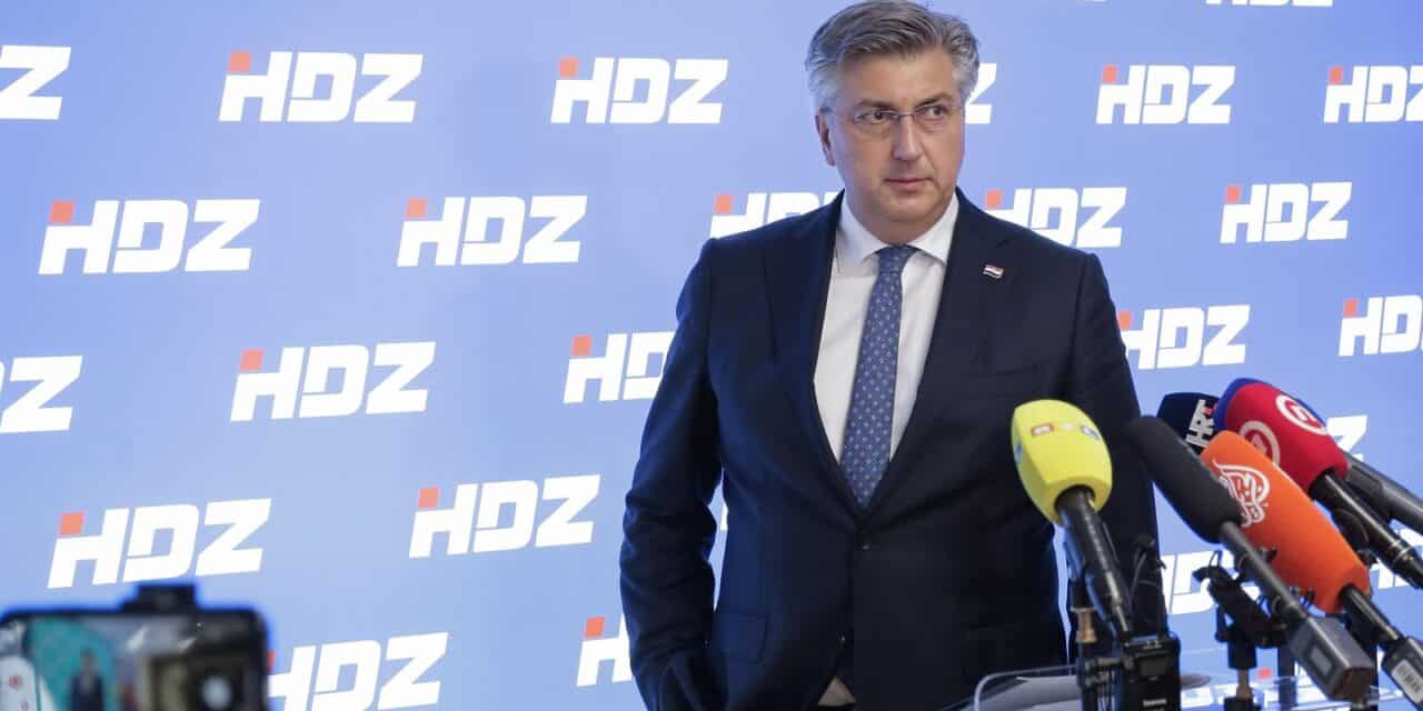 Zagreb: Andrej Plenković dao je izjavu medijima