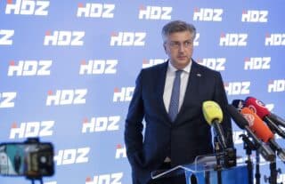 Zagreb: Andrej Plenković dao je izjavu medijima