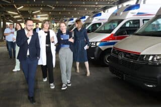 Zagreb: Tomašević predstavio prvih deset vozila sanitetskog prijevoza za Nastavni zavod za hitnu medicinu Grada Zagreba