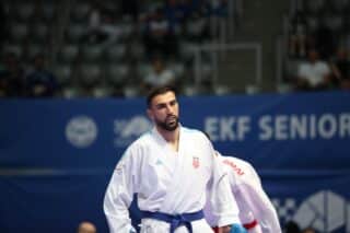 Zadar: Europsko prvenstvo u karateu, Anđelo Kvesić – Ismail Bellemkhannate