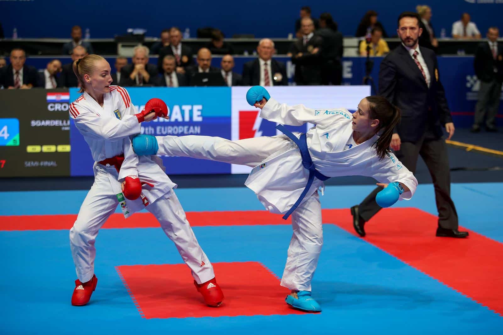 Zadar: Europsko prvenstvo u karateu, Ema Sgardelli – Yulia Palashevska