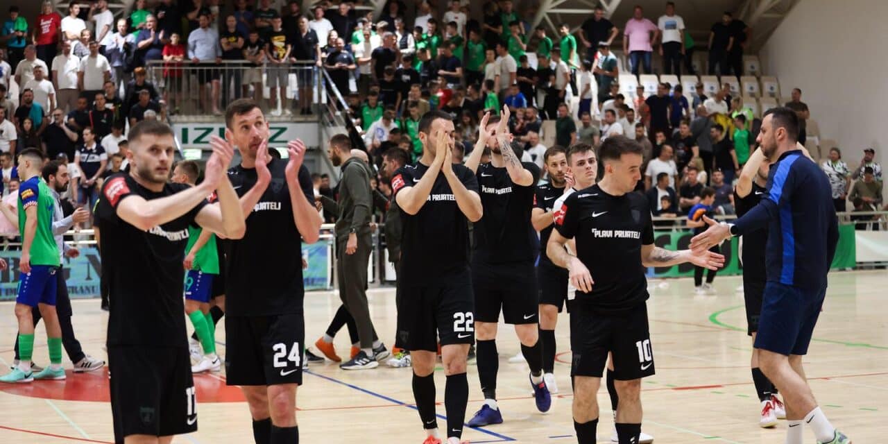 Treća utakmica finala SuperSport HMNL-a između Olmissuma i Futsal Dinama