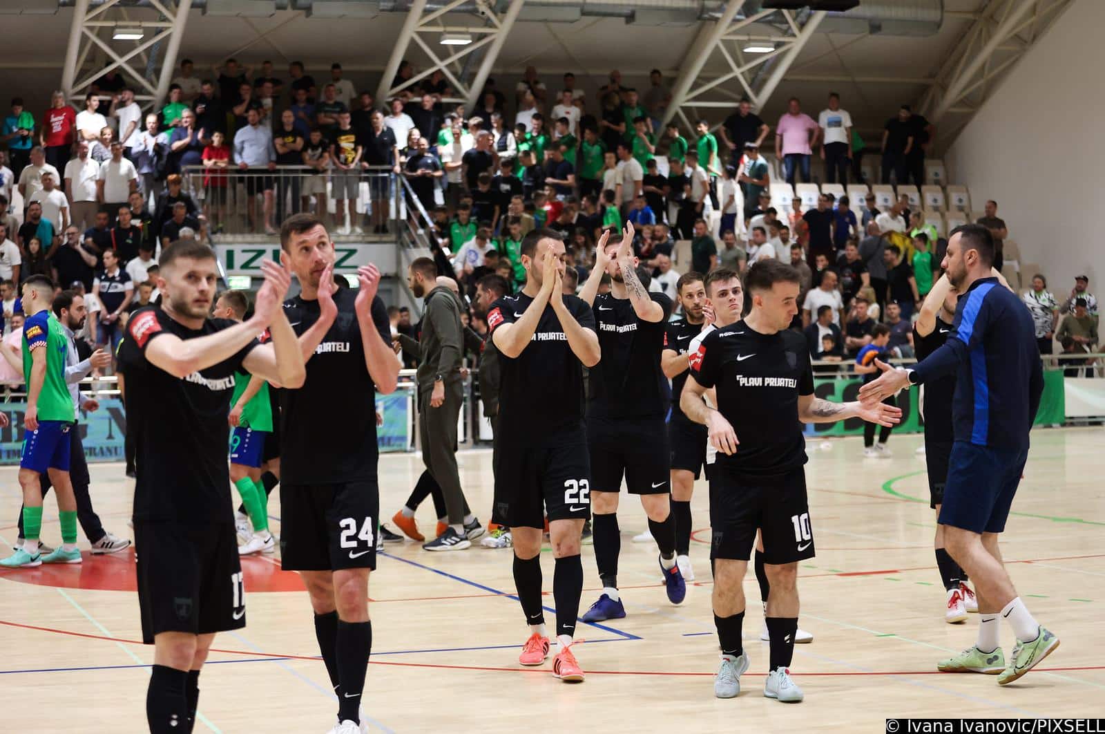 Treća utakmica finala SuperSport HMNL-a između Olmissuma i Futsal Dinama