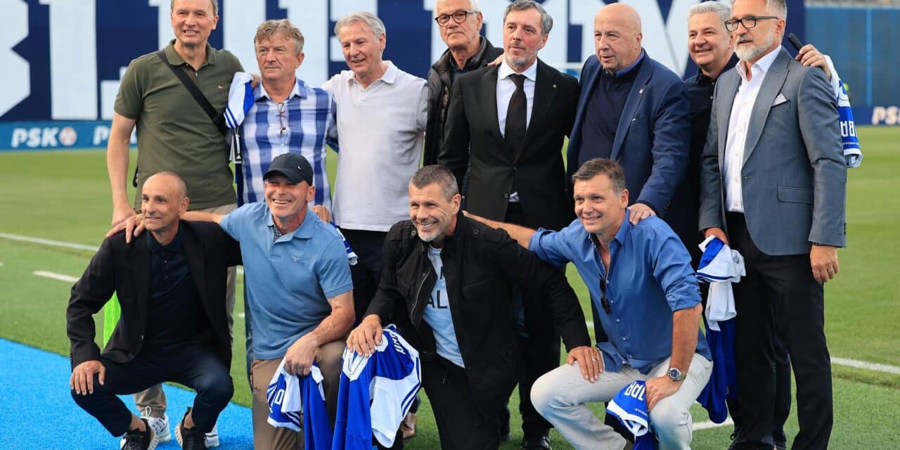 Zagreb: Legende Dinama uoči utakmice Dinama i Osijeka