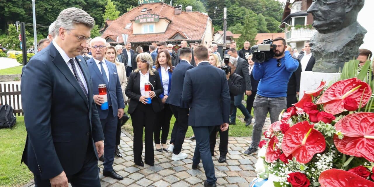 Veliko Trgovišće: Članovi HDZ-a na 102. obljetnici rođenja prvoga hrvatskog predsjednika dr. Franje Tuđmana