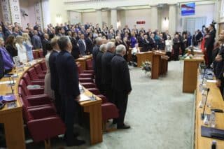 Konstituirajuća sjednica 11. saziva Hrvatskog sabora