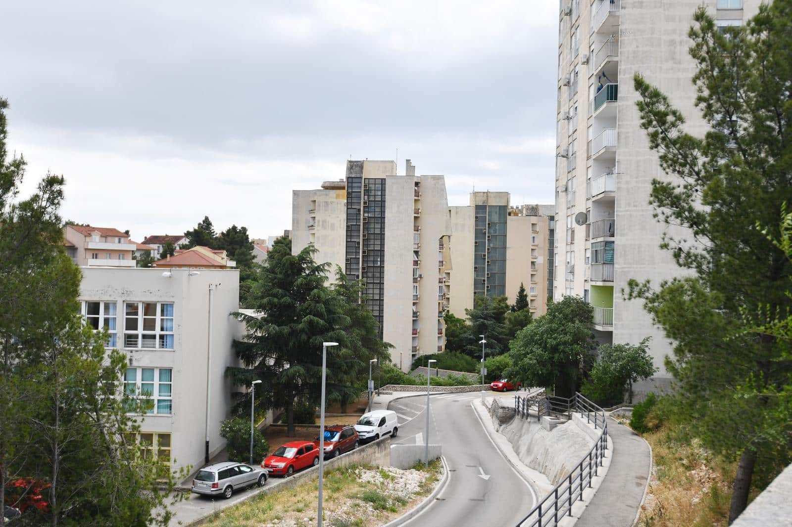 Stambene zgrade u naselju Vidici u Šibeniku