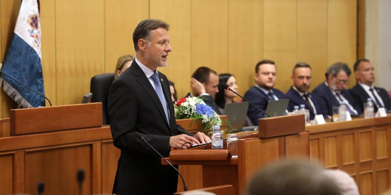 Gordan Jandroković po treći put izabran za predsjednika Sabora
