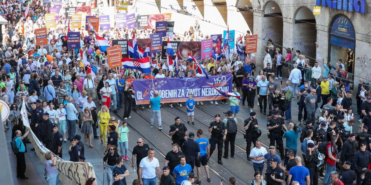 Zagreb: Krenuo 9. Hod za život