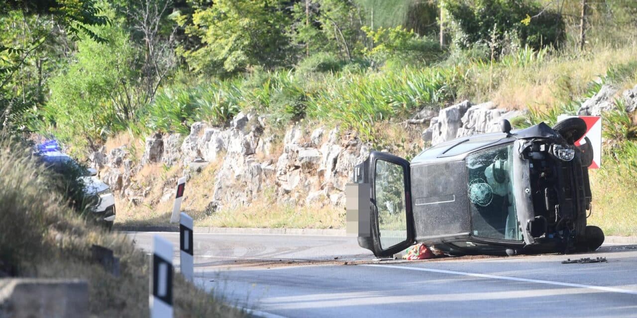 �ibenik: U prometnoj nesre?i ozlije?ena jedna osoba