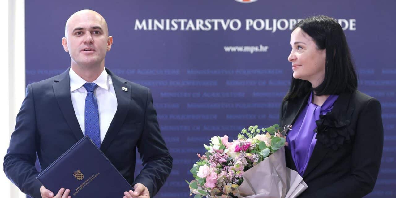 Zagreb: Josip Dabro preuzeo Ministarstvo poljoprivrede, šumarstva i ribarstva