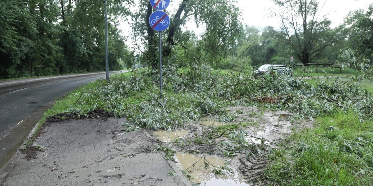 Posljedice kratkog nevremena u okolici Samobora