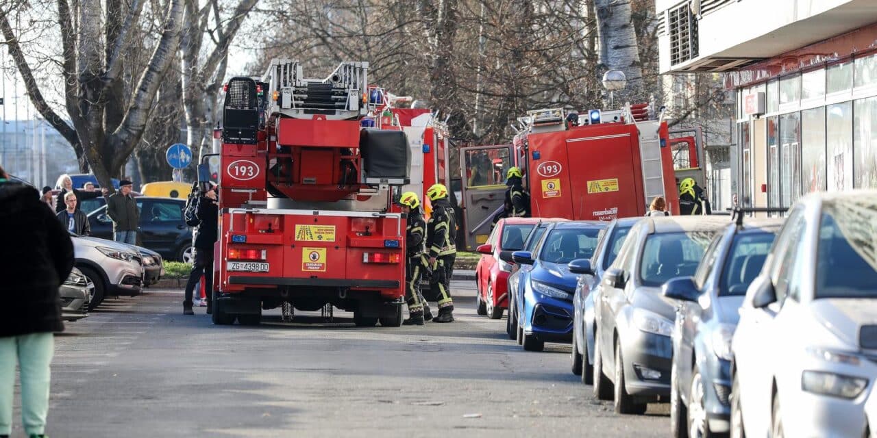 Gorio stan u Zagrebu, na teren je stiglo više vatrogasnih ekipa