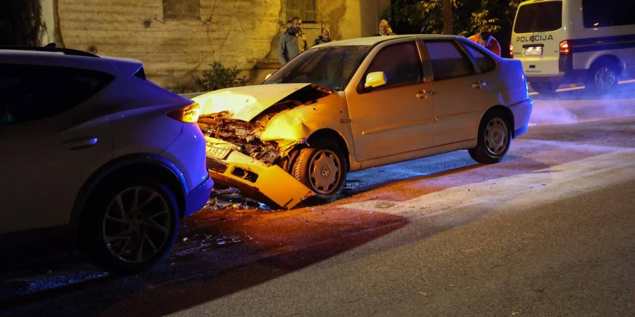 Solin: Prometna nesreća dva automobila