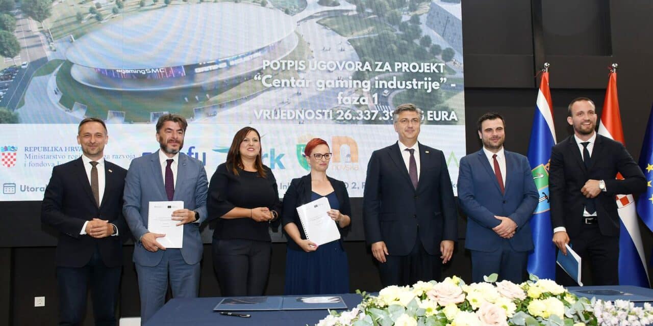 Novska: Potpisan ugovor za projekt “Centar gaming industrije”