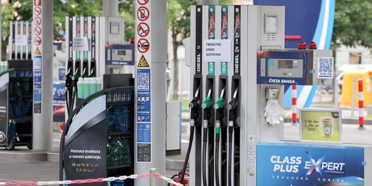 Zagreb: Nove cijene goriva