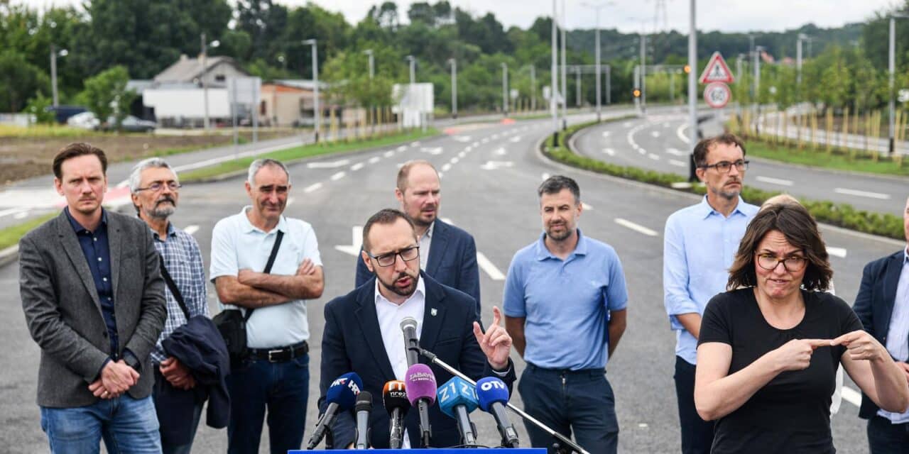 Zagreb: Gradonačelnik Tomislav Tomašević otvorio je produženu Ulicu kneza Branimira