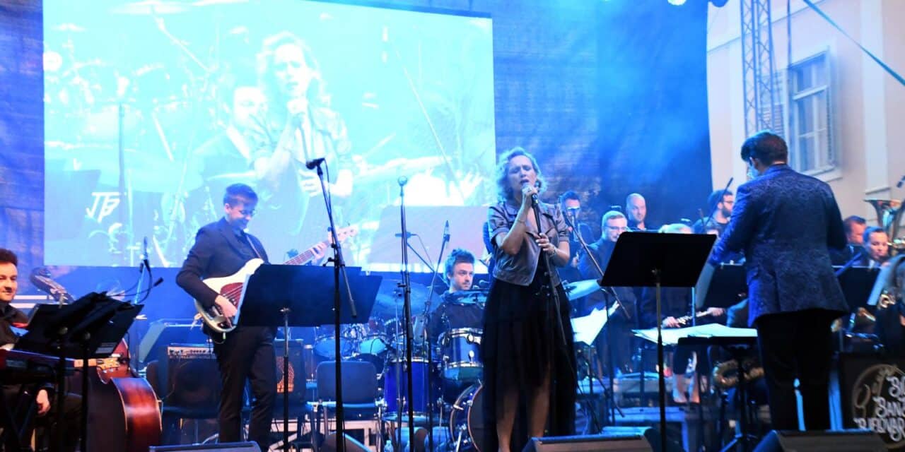 Bjelovar: Prvu večer Terezijane prvi glazbeni događaj bio je koncert Vanne i Big banda Bjelovar