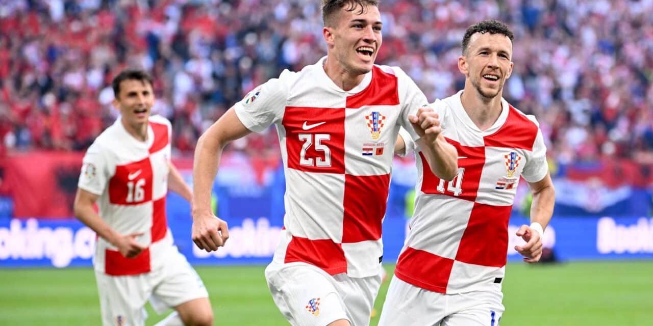 Hamburg: Susret Hrvatske i Albanije u 2. kolu skupine B na Europskom prvenstvu, Hrvatska u dvije minute okrenula utakmicu na 2:1