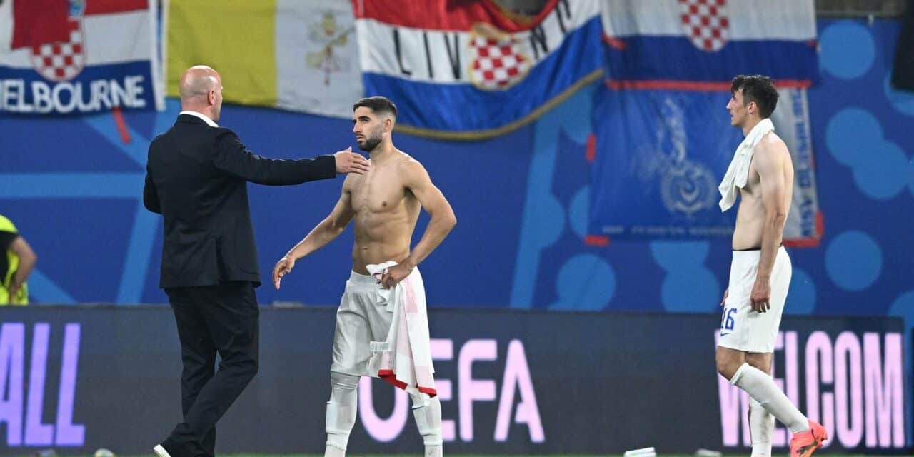Leipzig: U posljednjem trećem kolu skupine B na EURU hrvatska nogometna reprezentacija je odigrala 1-1 protiv Italije