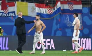 Leipzig: U posljednjem trećem kolu skupine B na EURU hrvatska nogometna reprezentacija je odigrala 1-1 protiv Italije